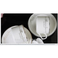 Best quality Bone china coffee sets, golden rim coffee cup &saucer